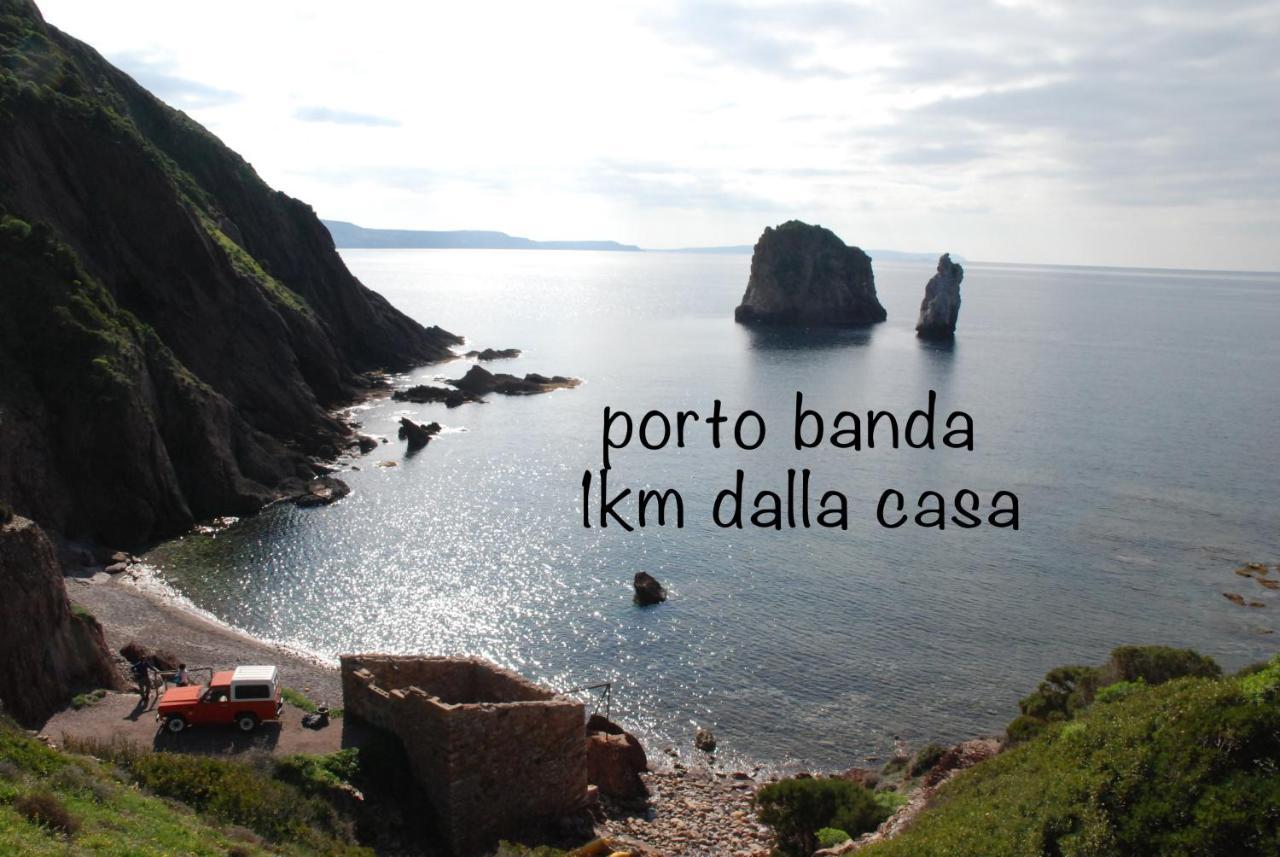 הוילה Nebida Il Tramonto Tanca Piras מראה חיצוני תמונה